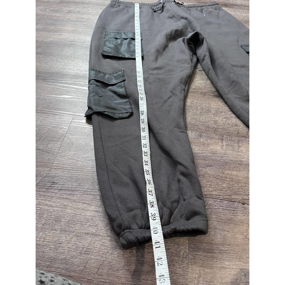 Missguided Plus Women Fleece Joggers Size 18 Gray Pockets O5 - Picture 7 of 7